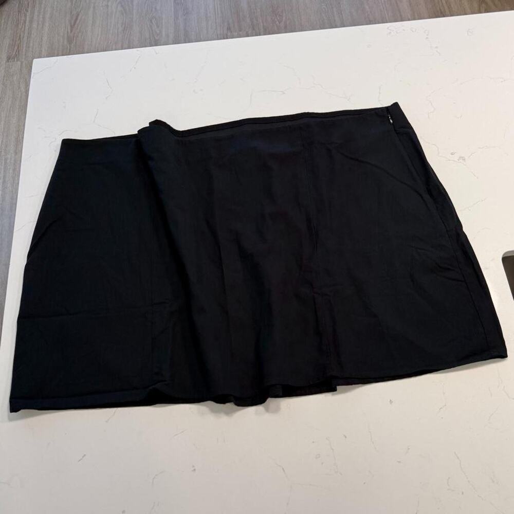 Ava viv black mini skirt